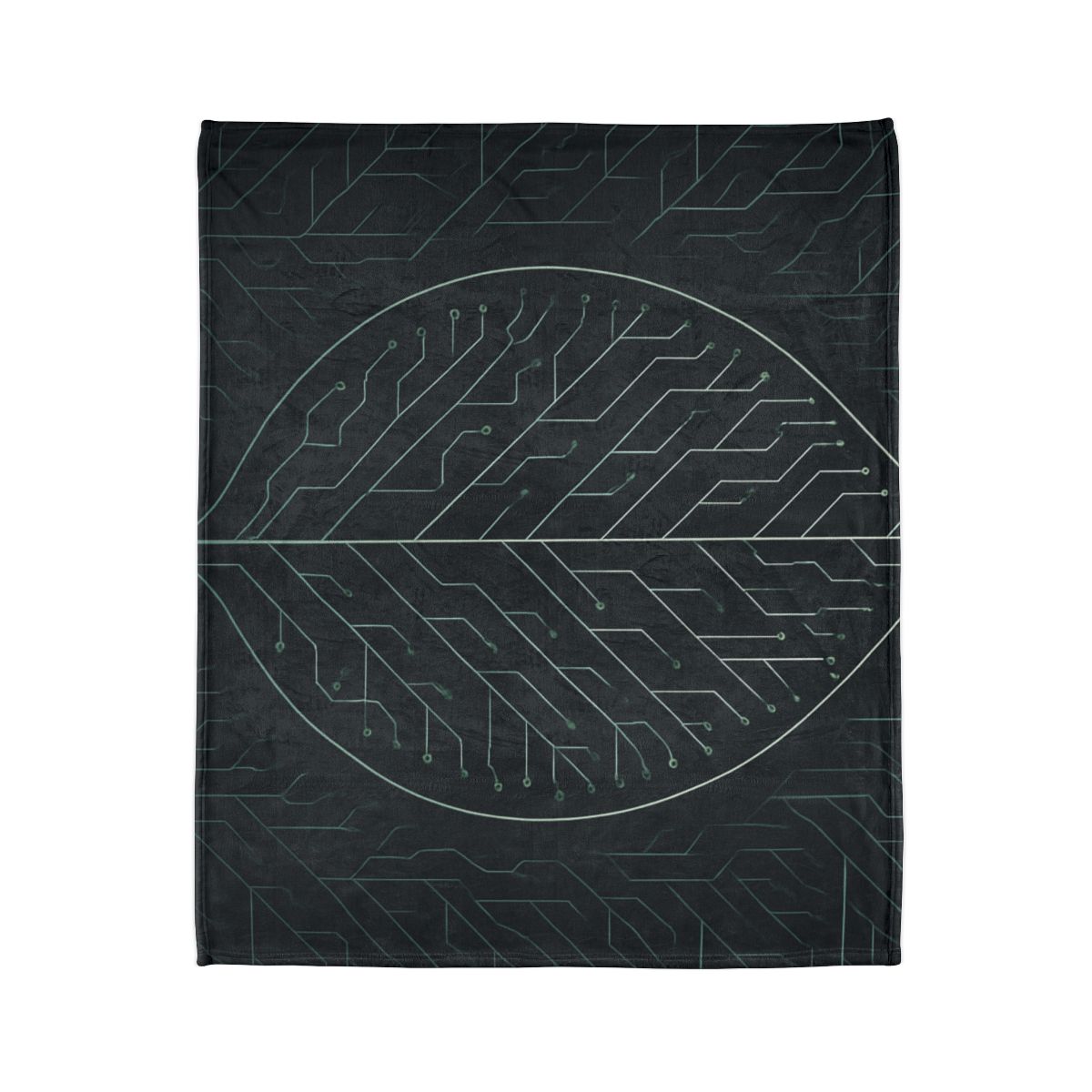 Leaf Vein Circuitry warm winter blankets