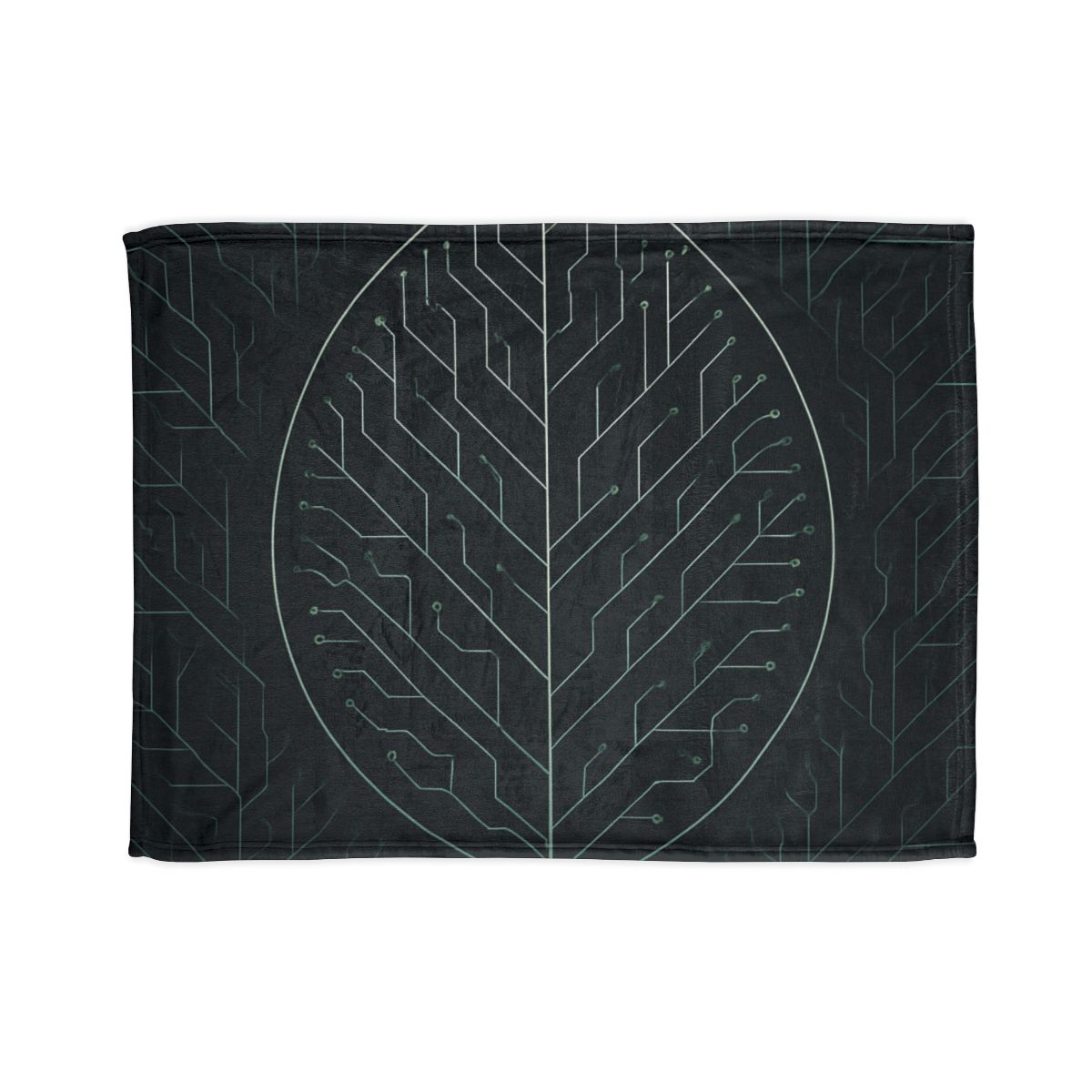 Leaf Vein Circuitry warm winter blankets