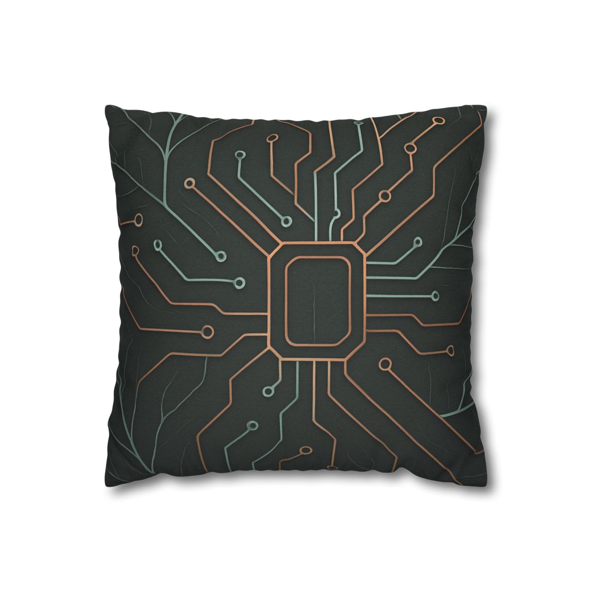 Leaf Vein Circuitry custom pillow cases