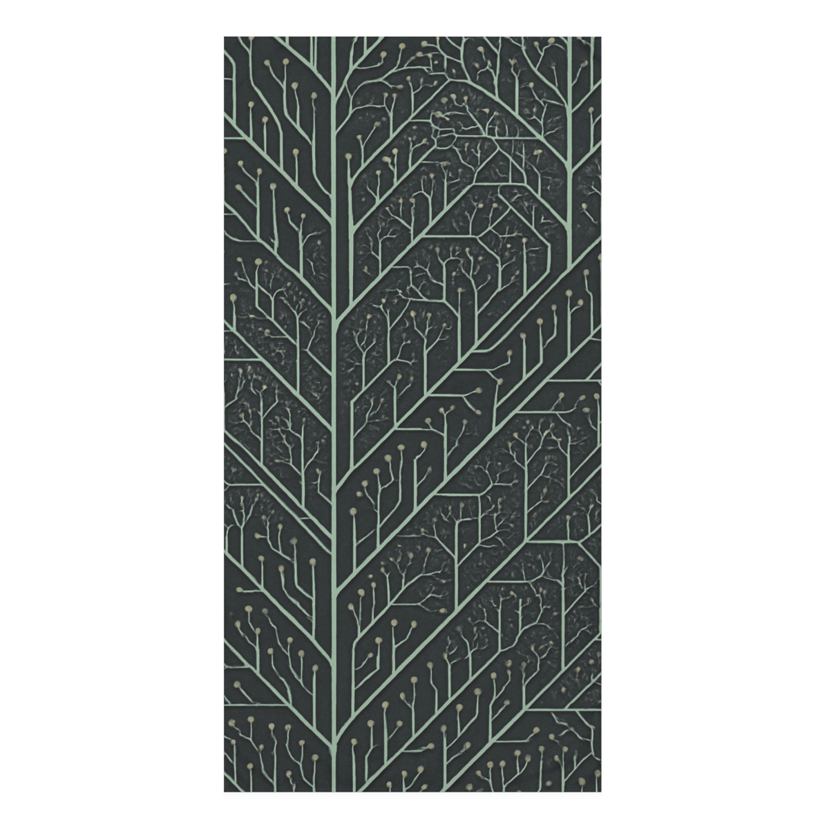 Leaf Vein Circuitry Tapestry personalized bath towels