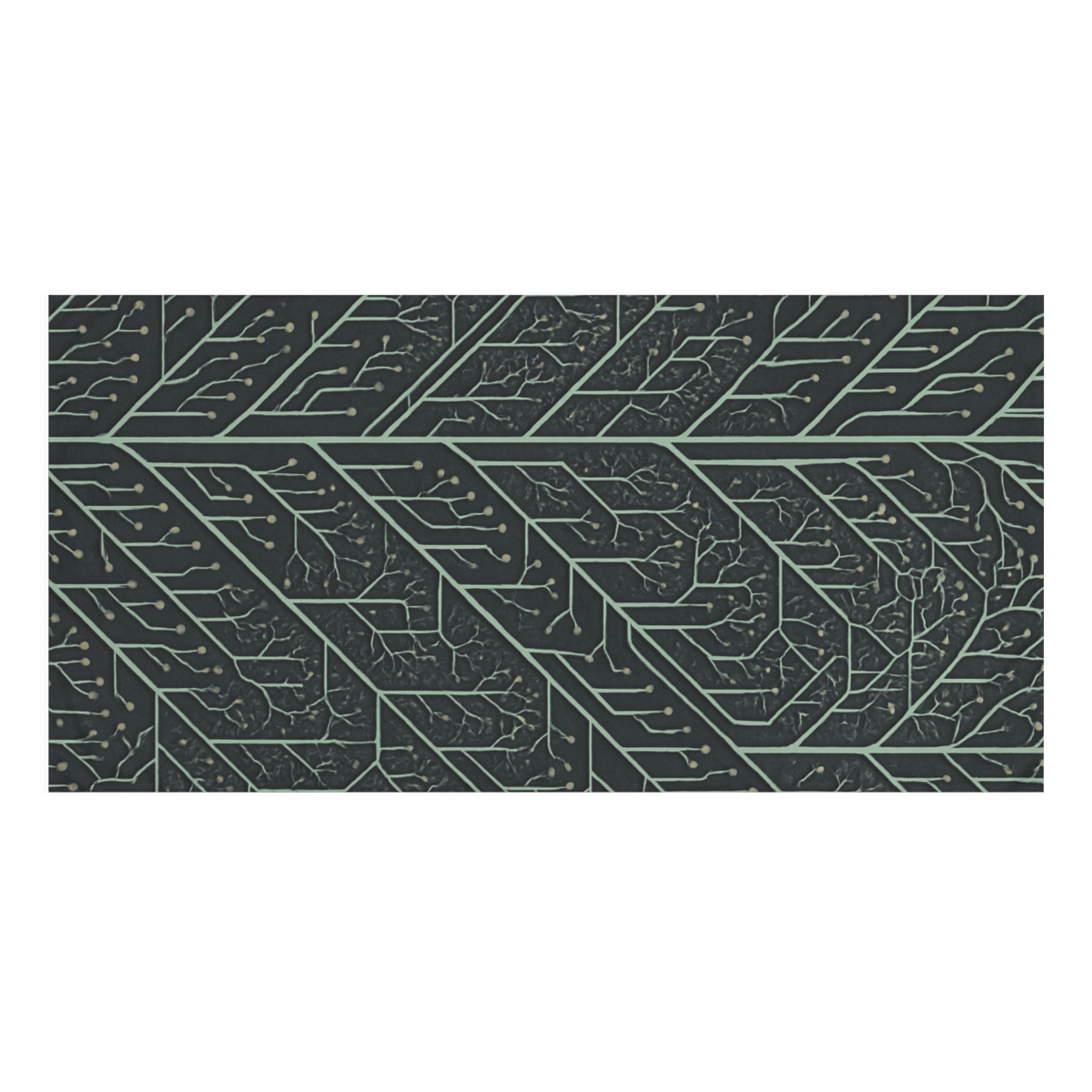 Leaf Vein Circuitry Tapestry personalized bath towels