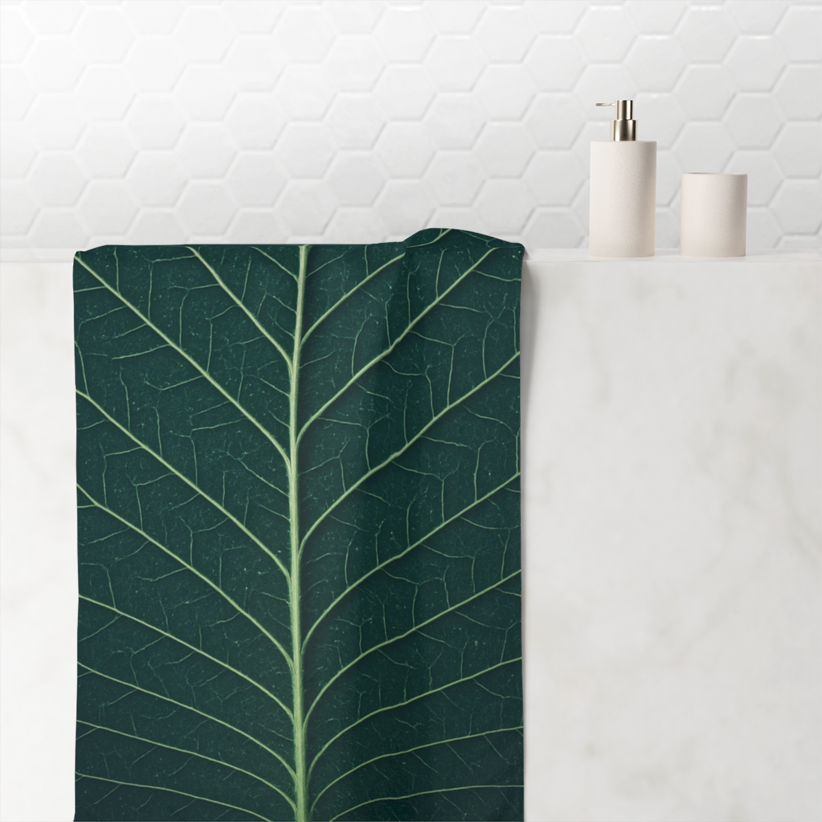 Leaf Vein Constellation unique gift towels