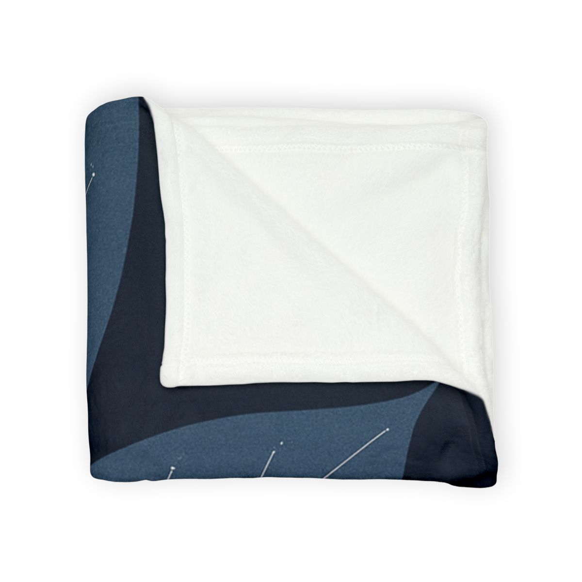 Leaf Vein Constellation Map personalized cozy blankets