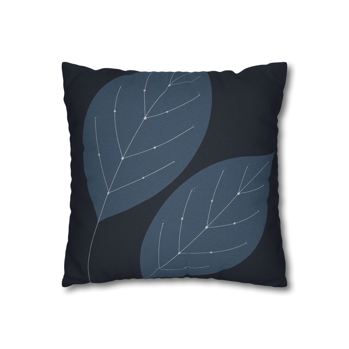 Leaf Vein Constellation Map designer print pillow cases