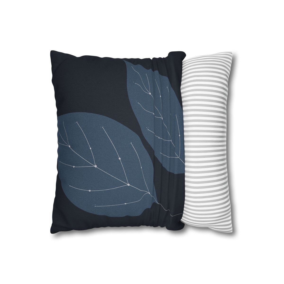 Leaf Vein Constellation Map designer print pillow cases