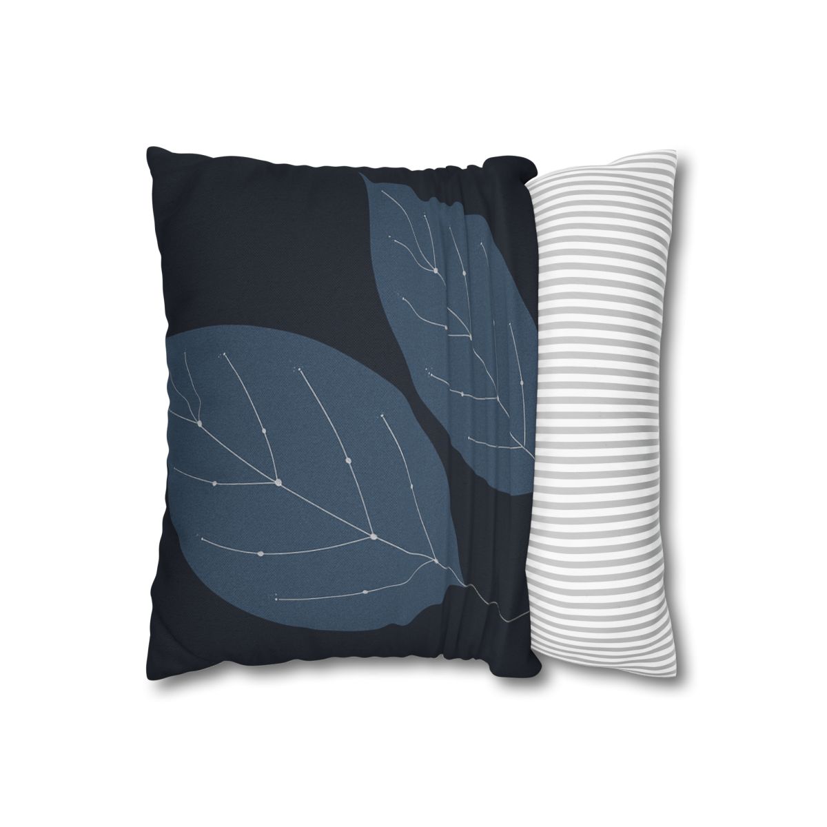 Leaf Vein Constellation Map designer print pillow cases