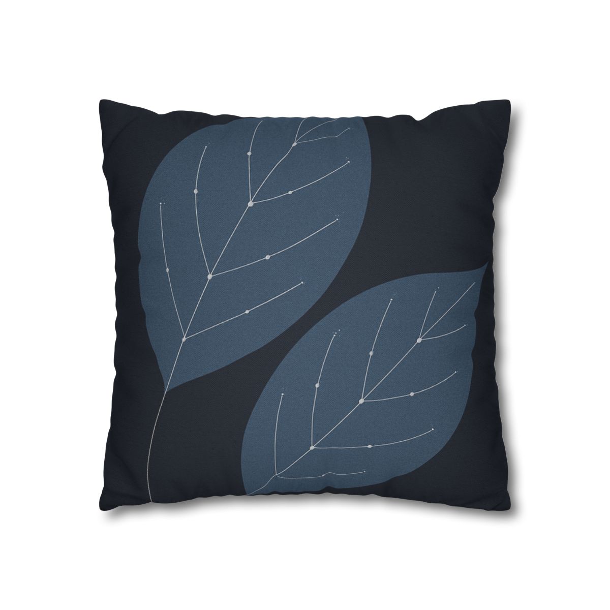 Leaf Vein Constellation Map designer print pillow cases