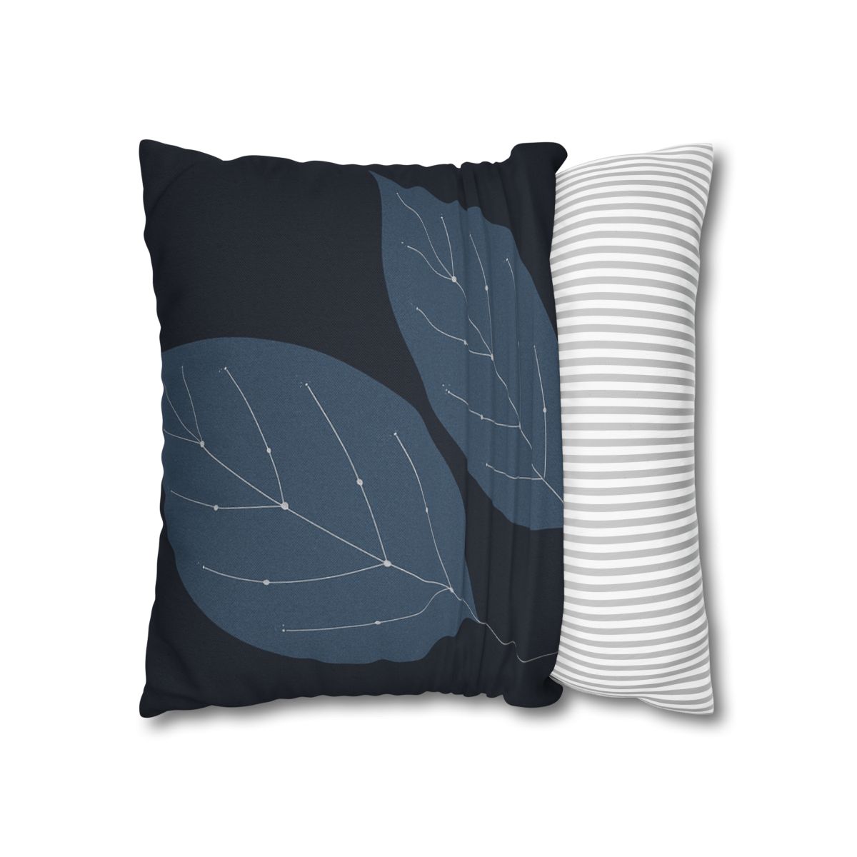 Leaf Vein Constellation Map designer print pillow cases