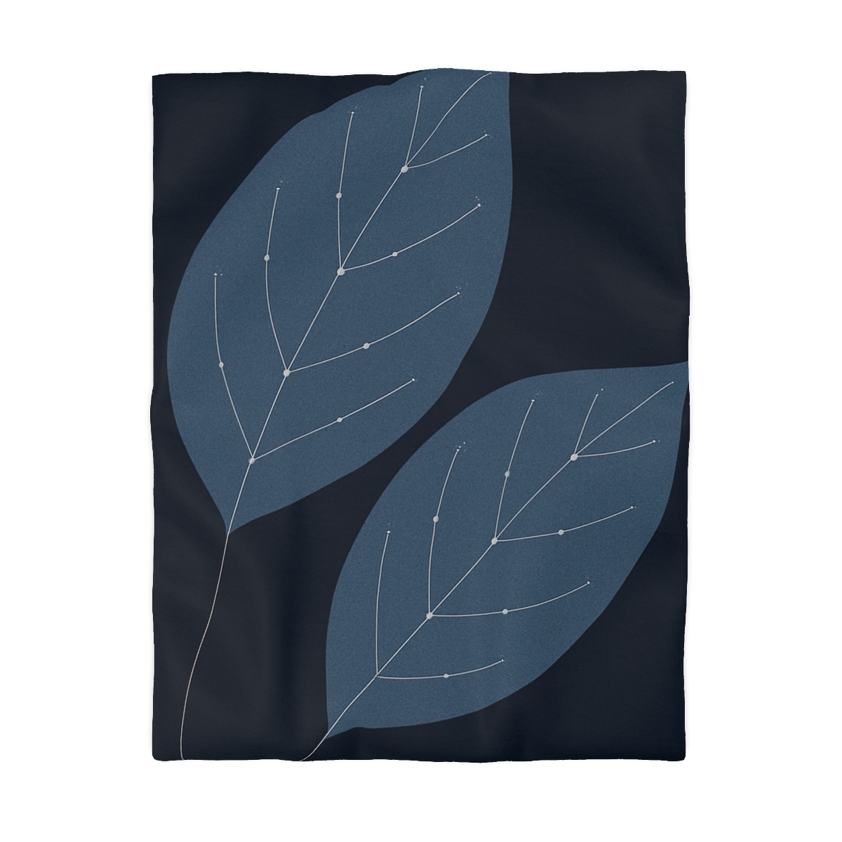 Leaf Vein Constellation Map warm winter duvets