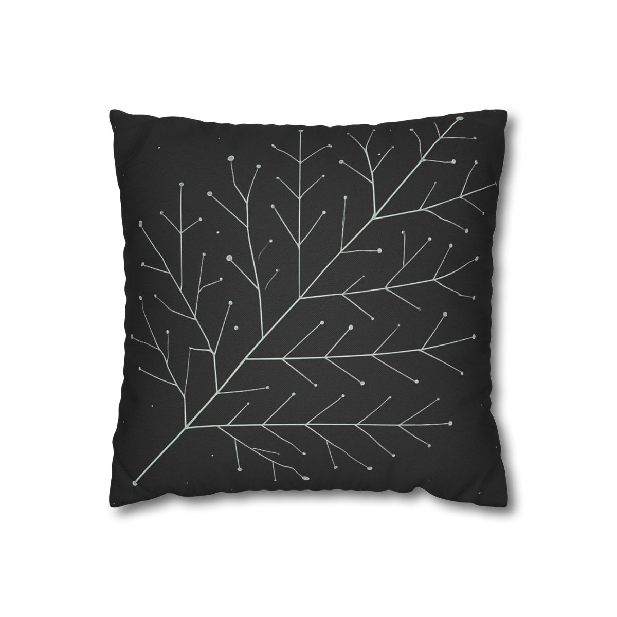 Leaf Vein Constellation Map custom pillow cases