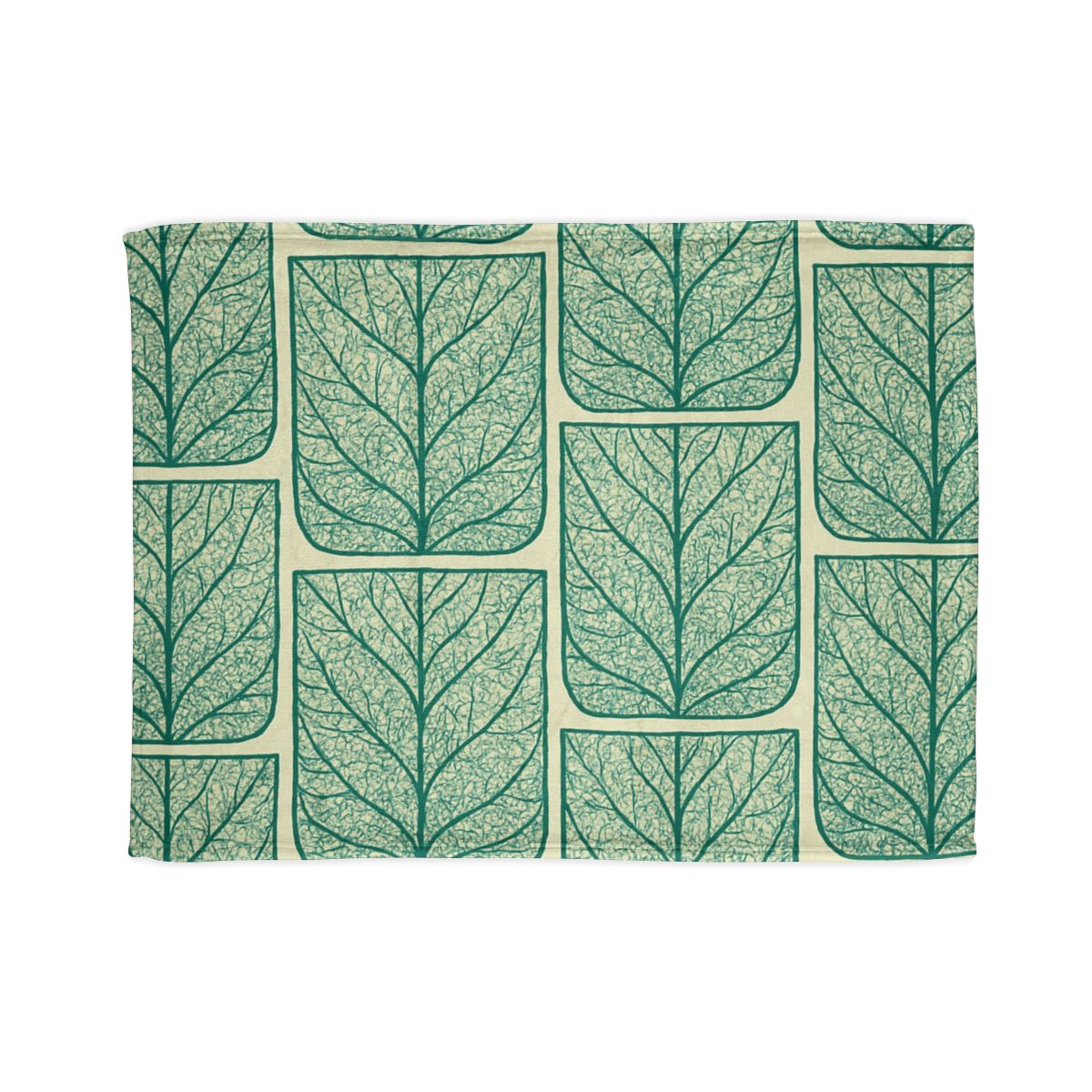 Leaf Vein Lace Grid warm winter blankets
