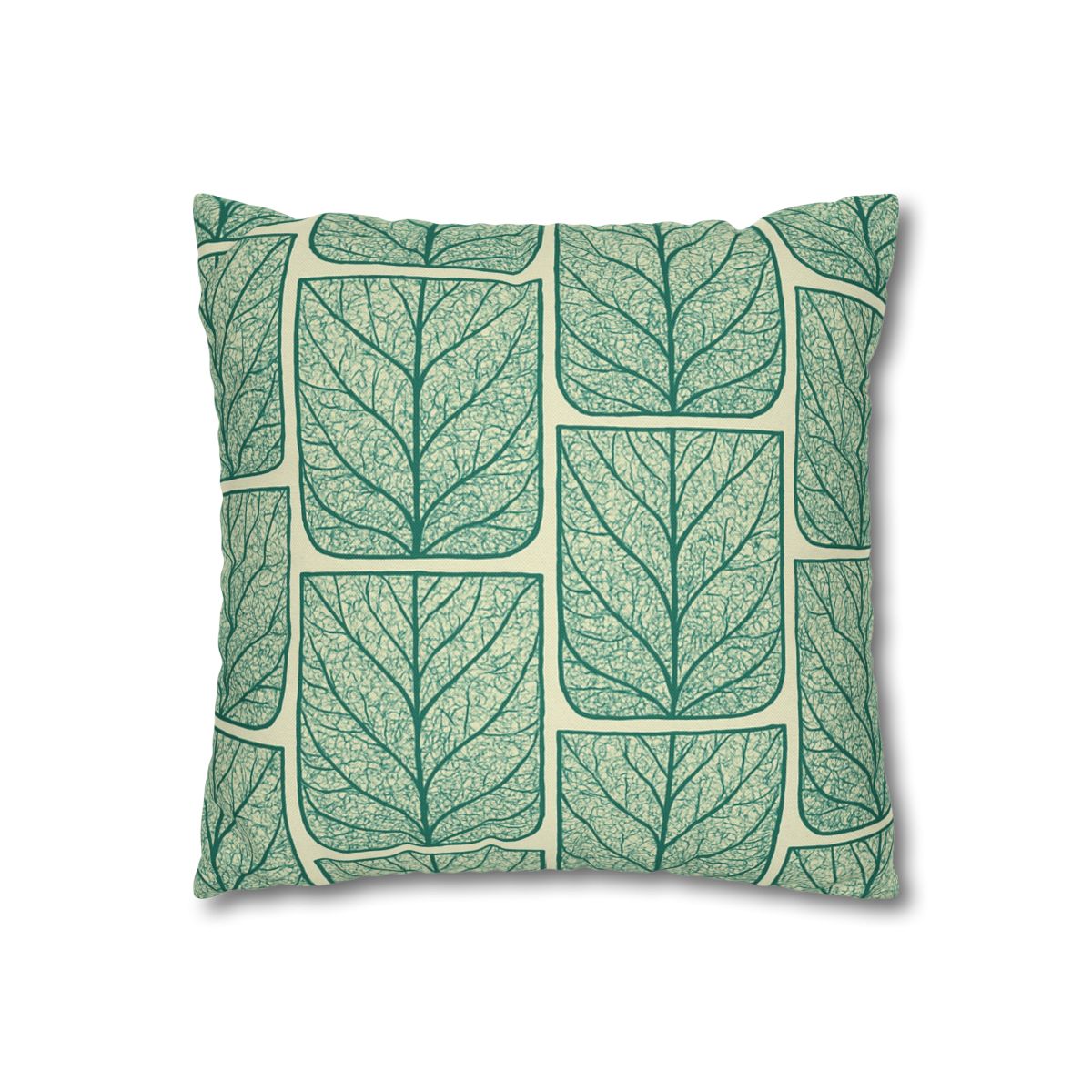 Leaf Vein Lace Grid comfortable bedding pillow covers