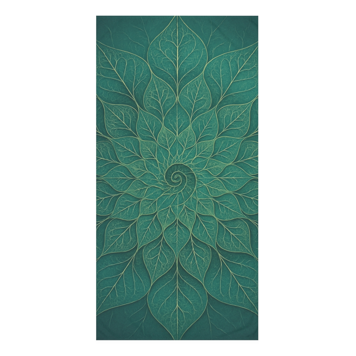 Leaf Vein Lace Spiral trendy hand towels