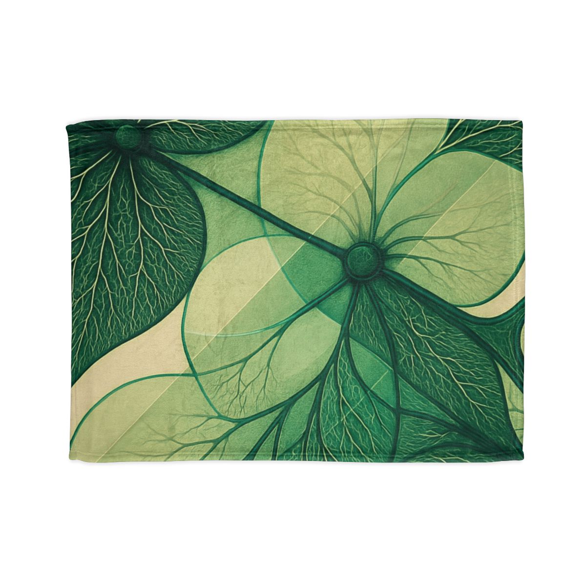 Leaf Vein Lacework custom blankets