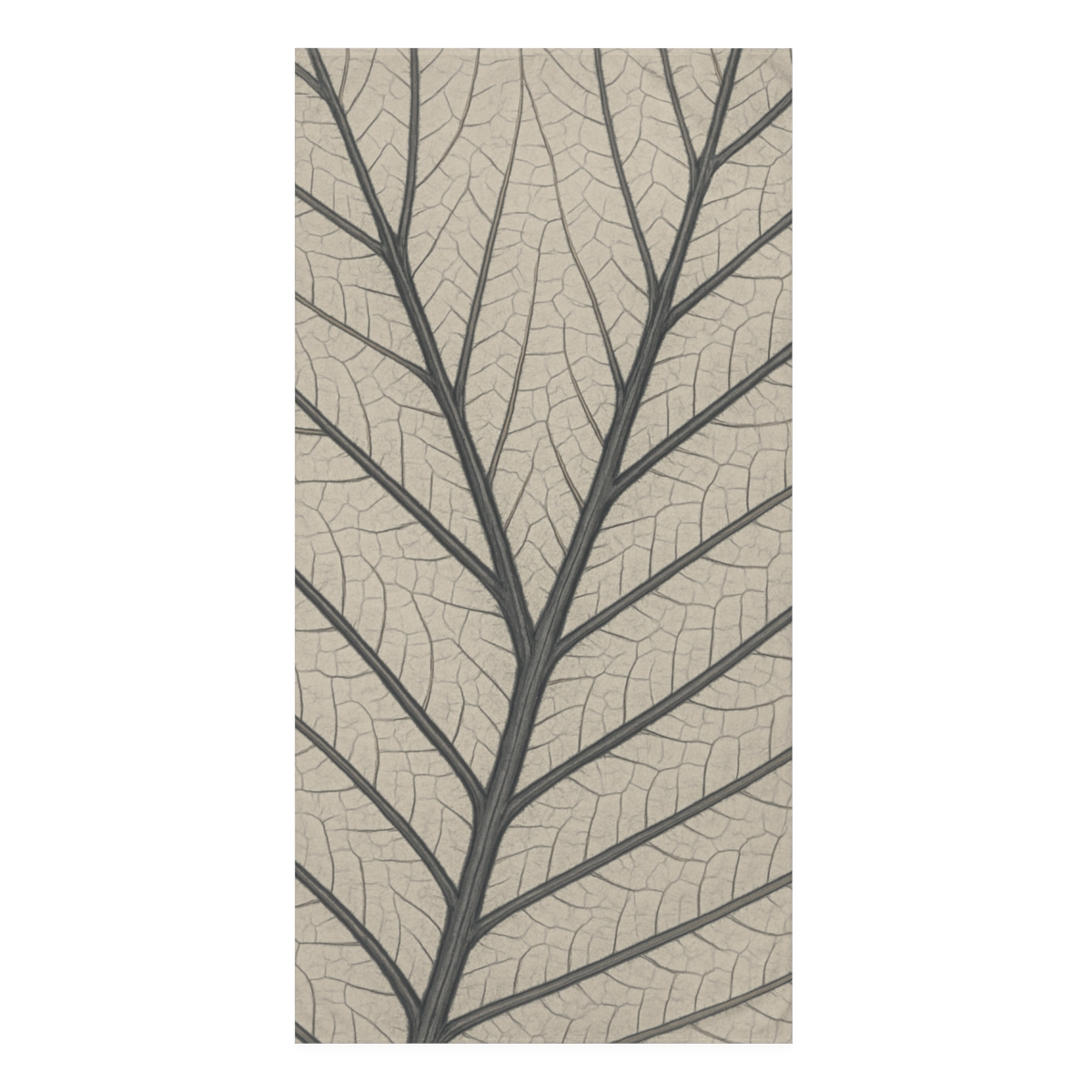 Leaf Vein Lacework Design custom towels