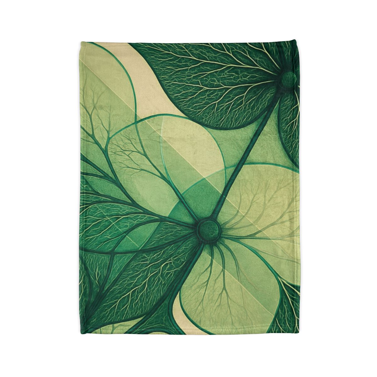 Leaf Vein Lacework custom blankets