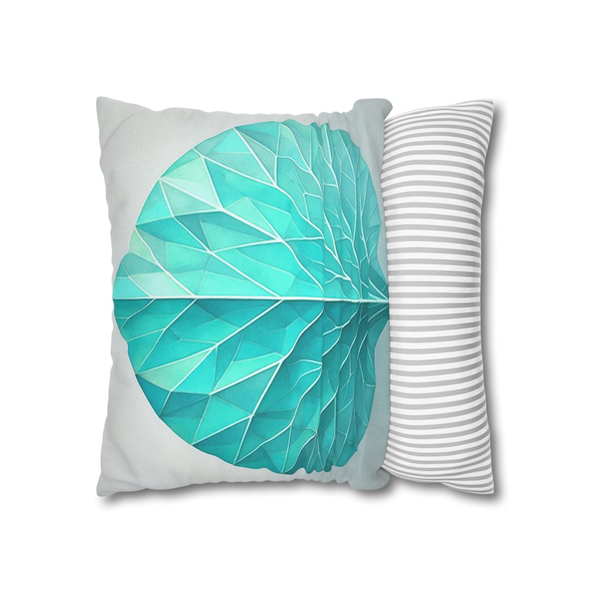 Leaf Vein Prism Fan trendy patterned pillow cases