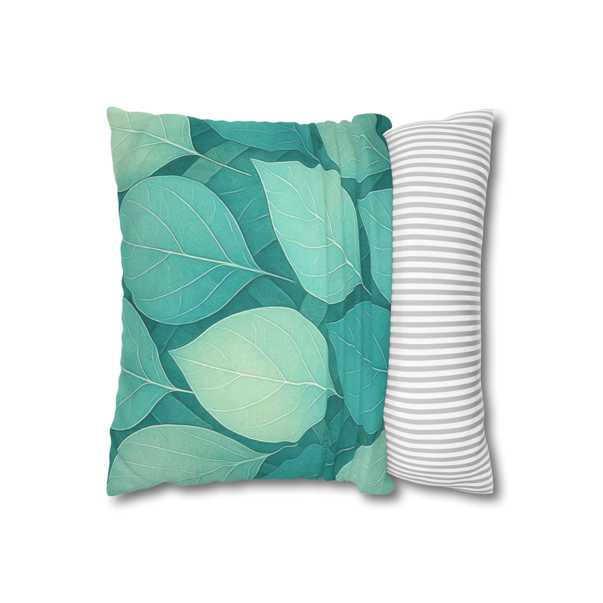 Leaf Vein Prism Weave stylish decorative pillowcases