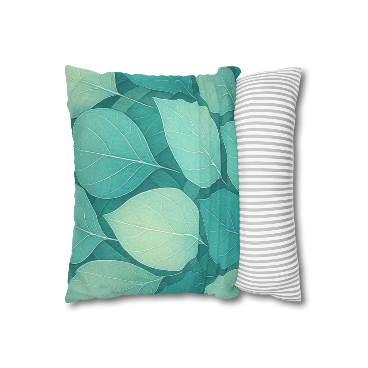 Leaf Vein Prism Weave stylish decorative pillowcases