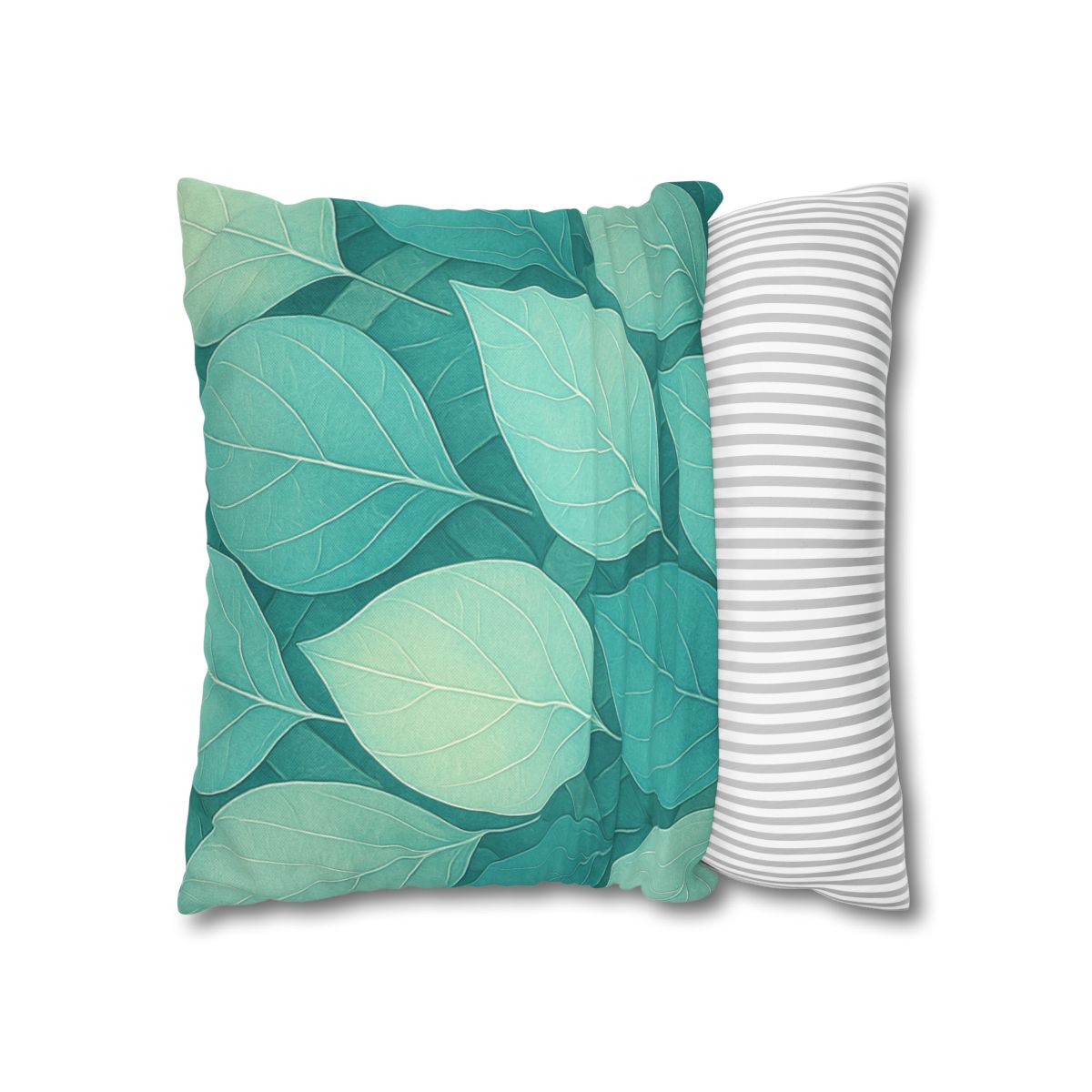 Leaf Vein Prism Weave stylish decorative pillowcases