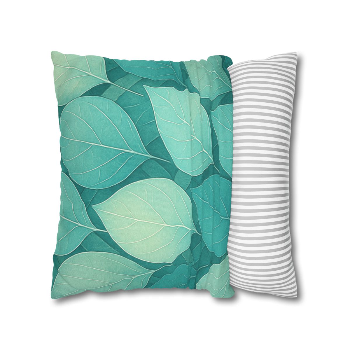 Leaf Vein Prism Weave stylish decorative pillowcases