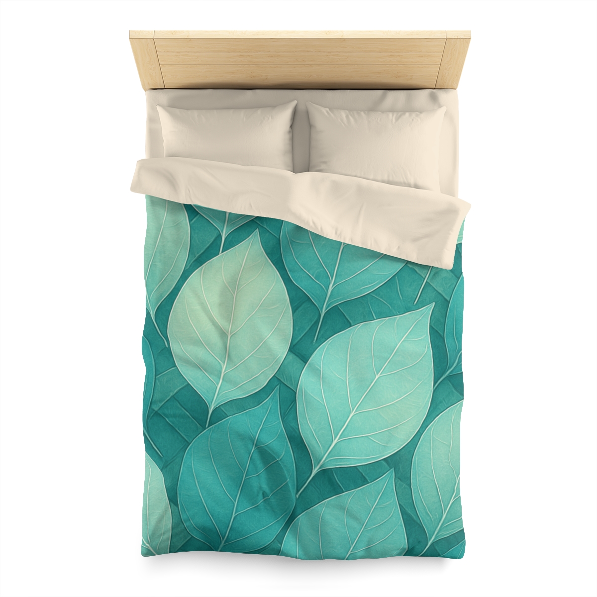 Leaf Vein Prism Weave soft comforter duvets