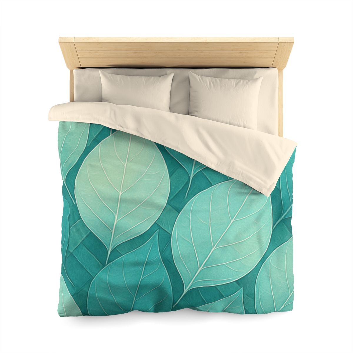 Leaf Vein Prism Weave soft comforter duvets