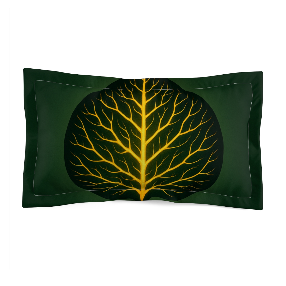 Leaf Vein Radiant Web personalized decorative pillows