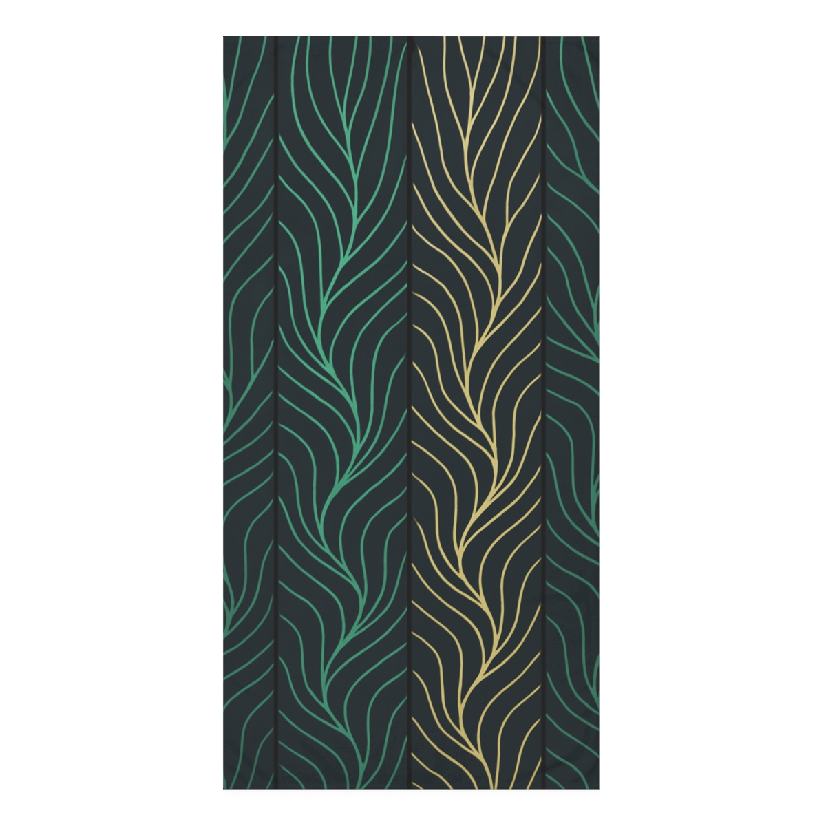 Leaf Vein Ripple Panels trendy hand towels