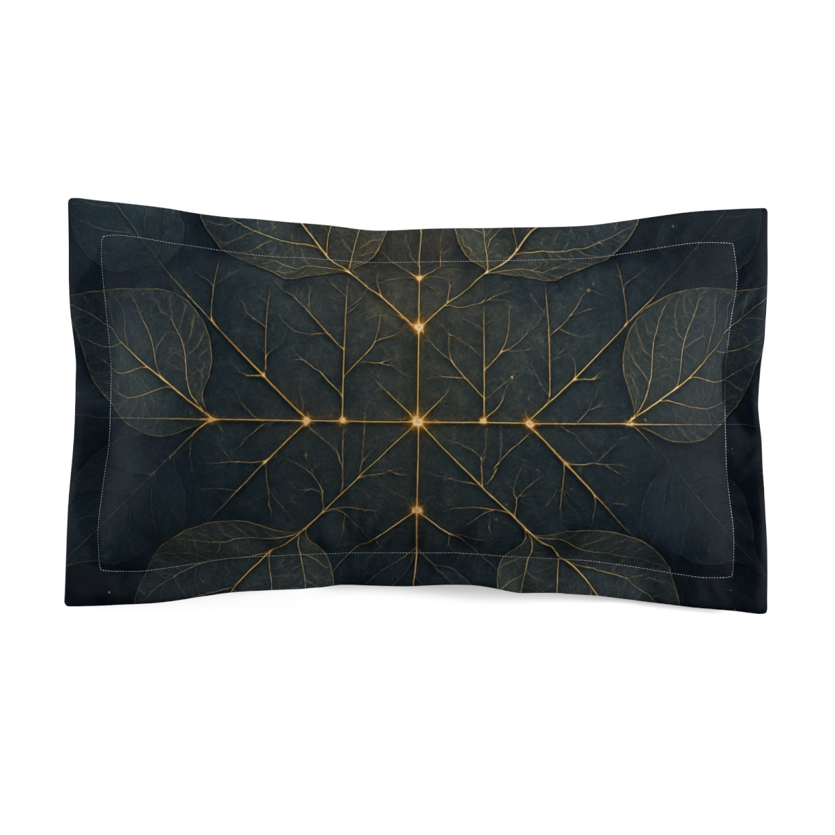 Leaf Vein Starchart Lattice personalized decorative pillows