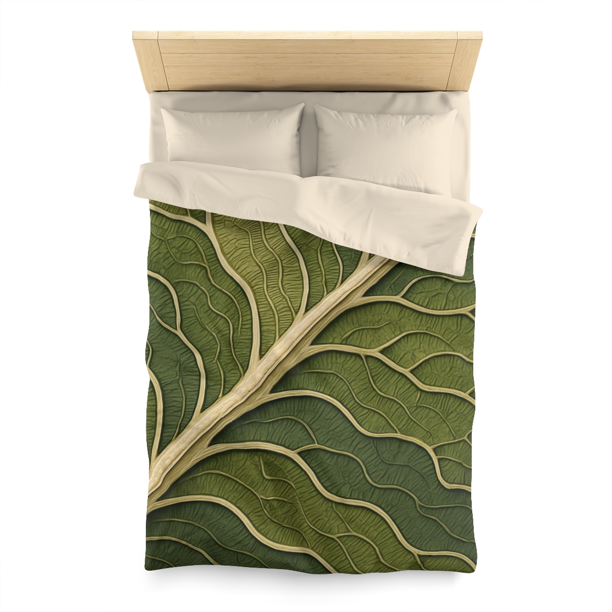 Leaf Vein Topography duvets for gifts