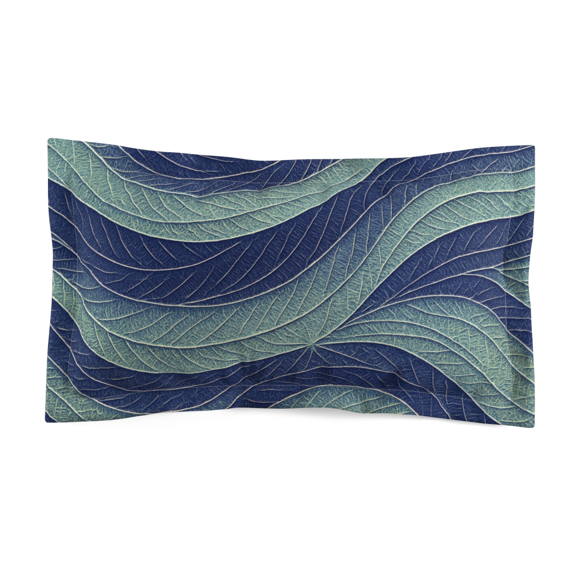 Leaf Vein Wave Moire trendy accent pillows