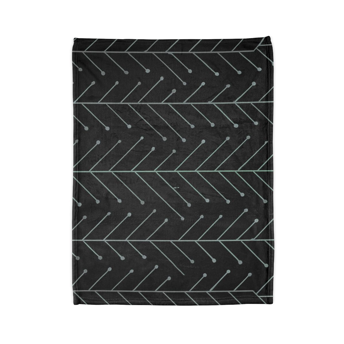 Leaf Venation Circuitry custom blankets