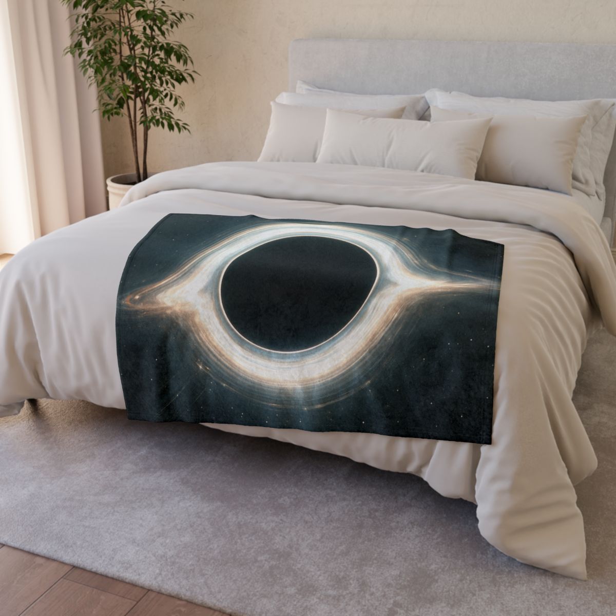 Lensed Starlight Bloom custom blankets