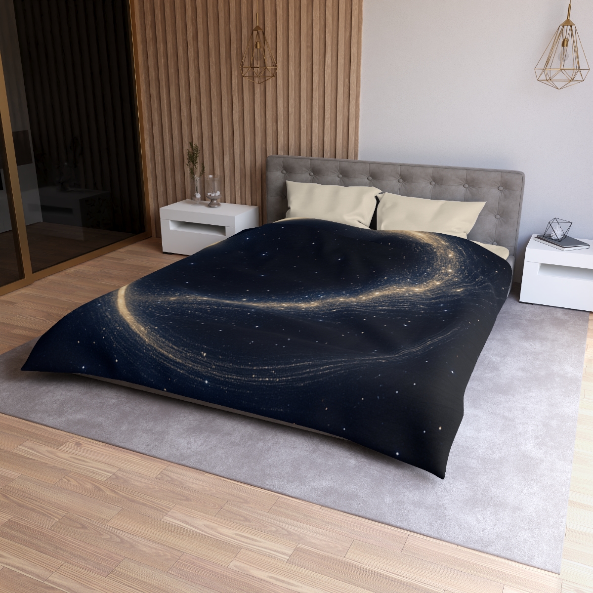 Lensing Halo Tapestry stylish duvet covers