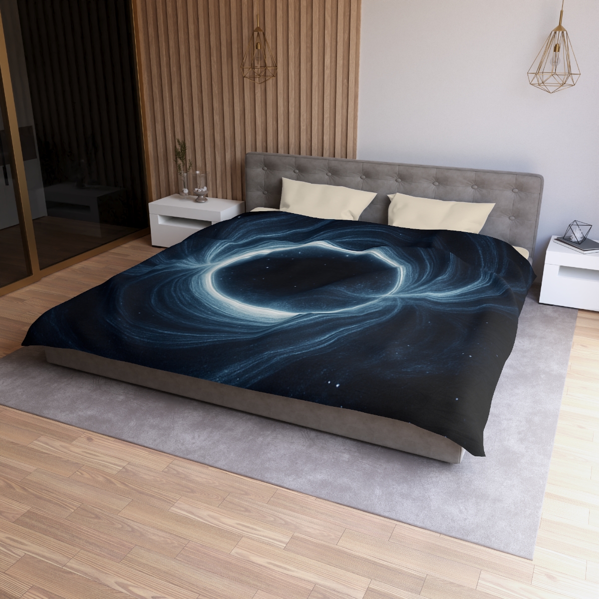 Lensing Halo Tapestry unique patterned duvets