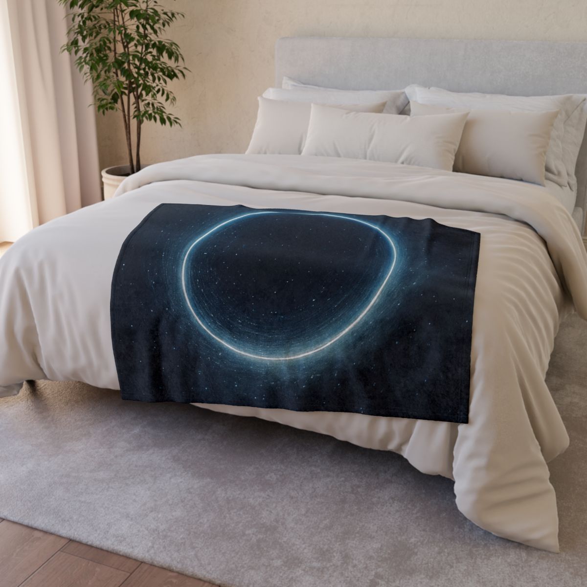 Lensing Mirage Halo soft fleece blankets
