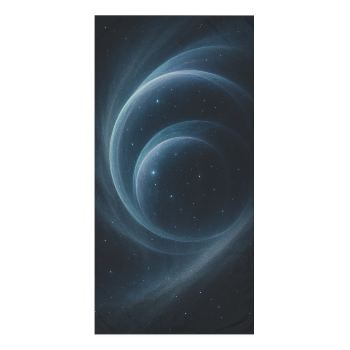 Lensing Mirage Halo Drift personalized bath towels