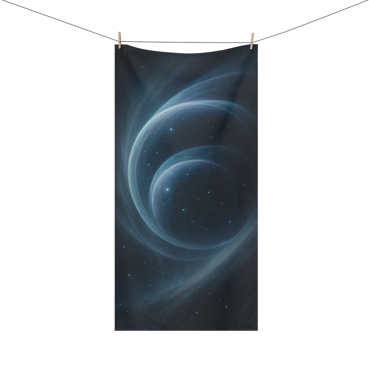 Lensing Mirage Halo Drift personalized bath towels
