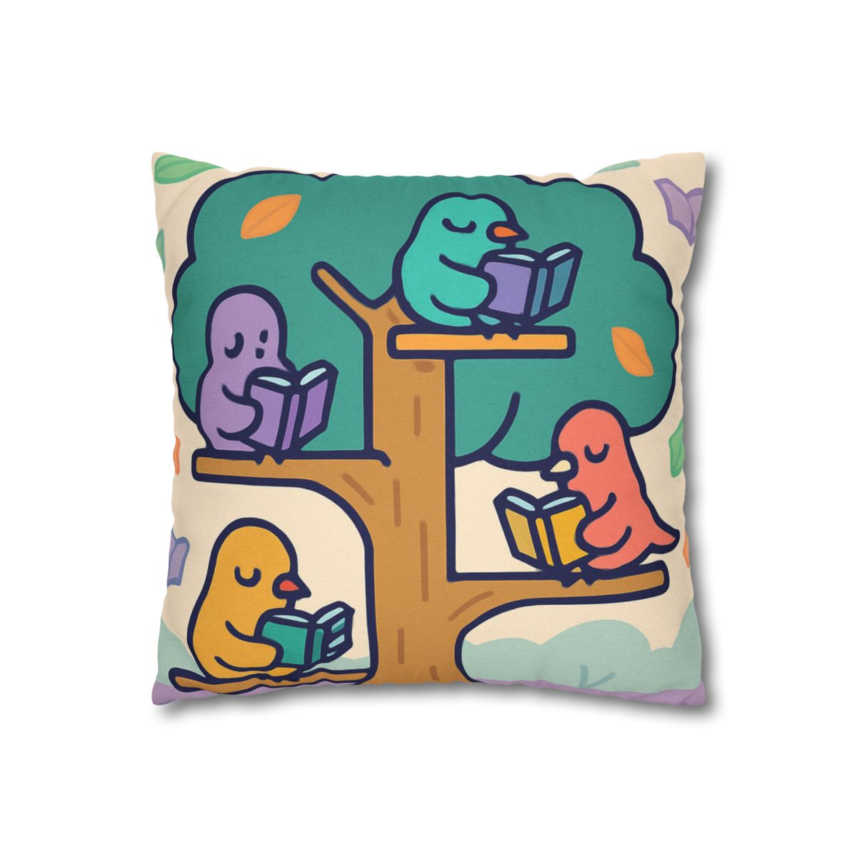 Library Of Magical Birds personalized pillow covers