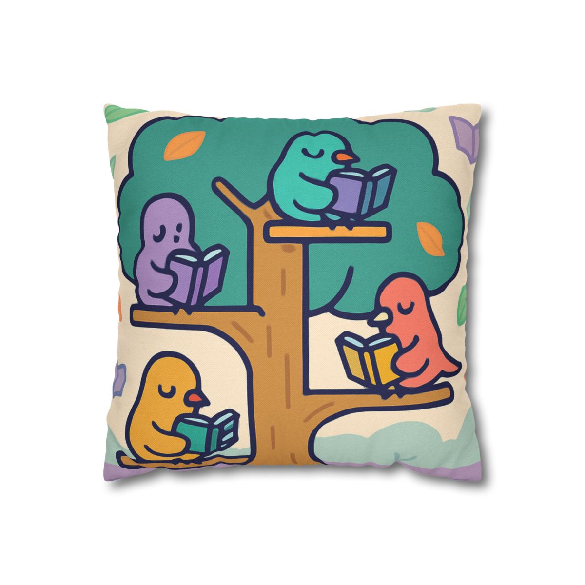 Library Of Magical Birds personalized pillow covers