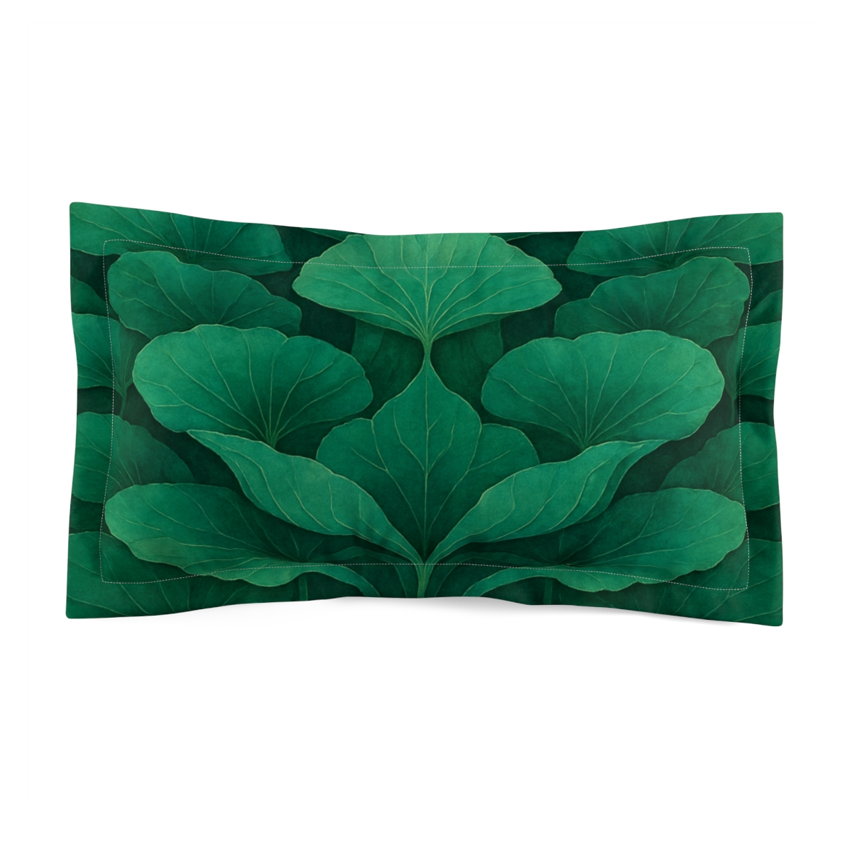 Lotus Leaf Overlay personalized decorative pillows