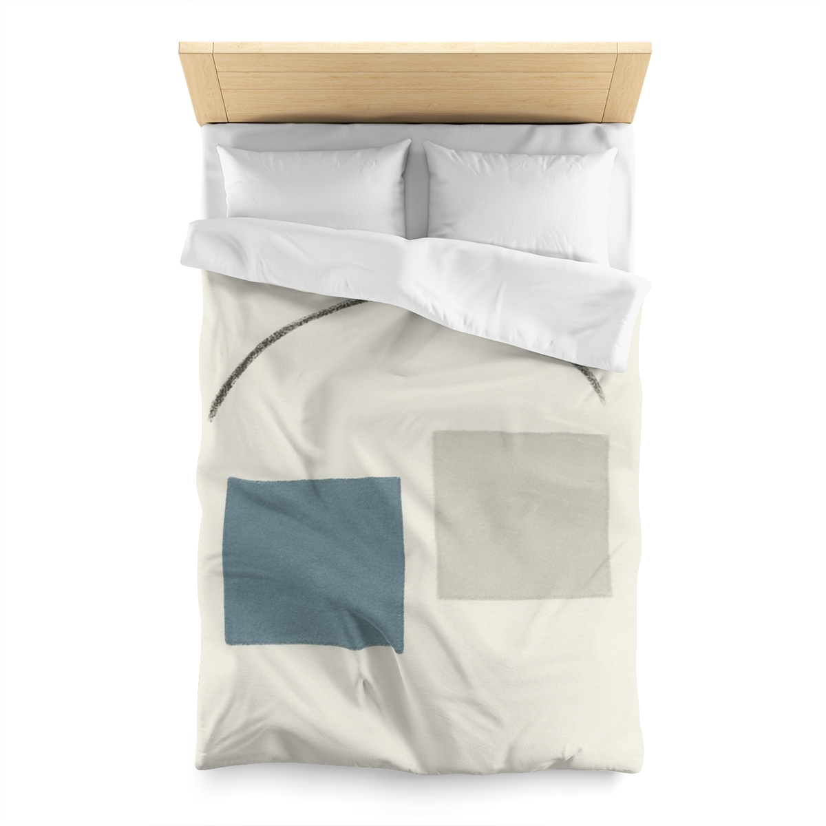Low Arc Over Offset Squares stylish duvet covers