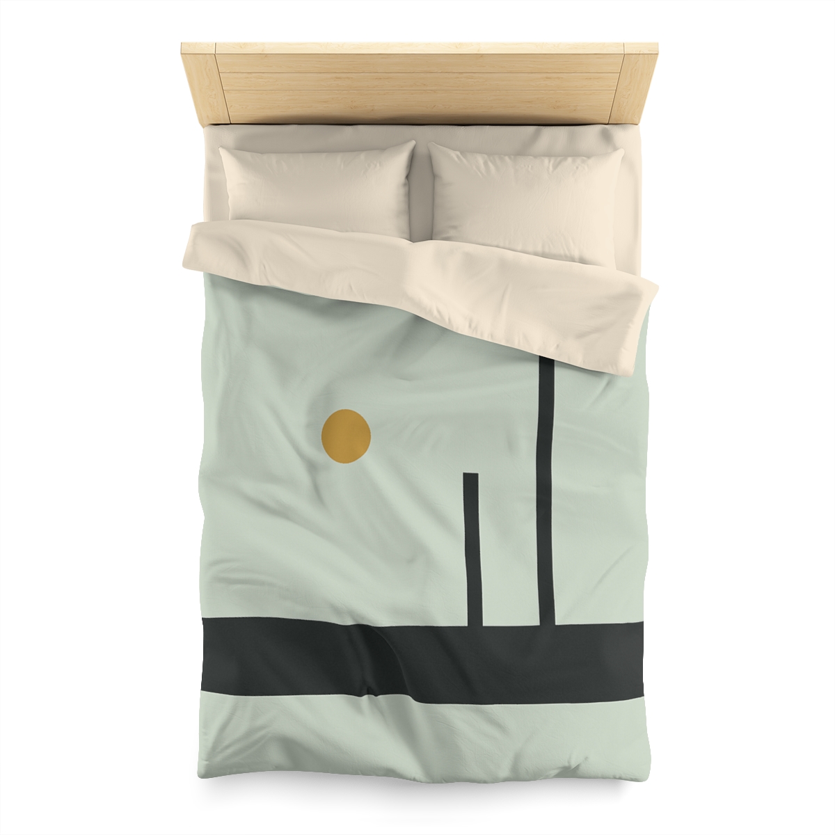 Low Horizon Bar And Twin Posts duvets for gifts