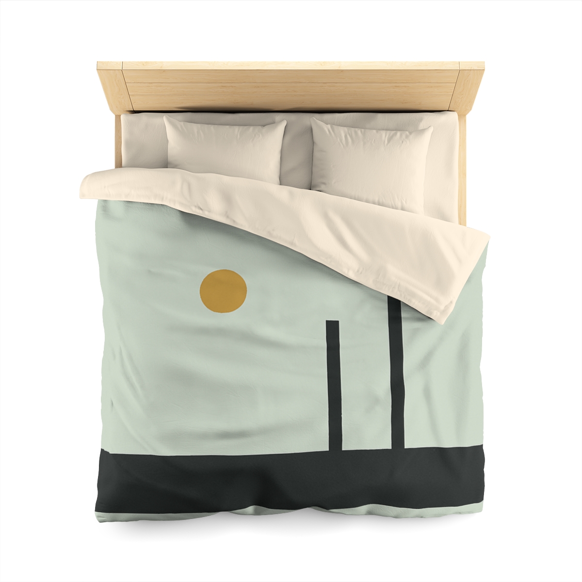 Low Horizon Bar And Twin Posts duvets for gifts