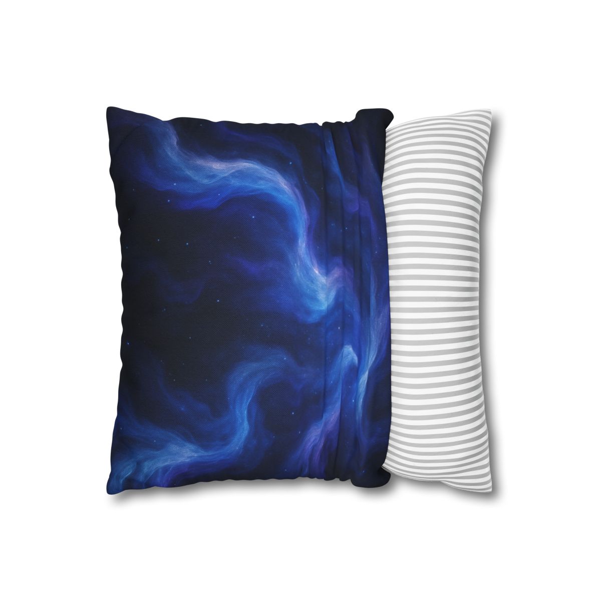 Luminescent Nebula Currents personalized pillow covers