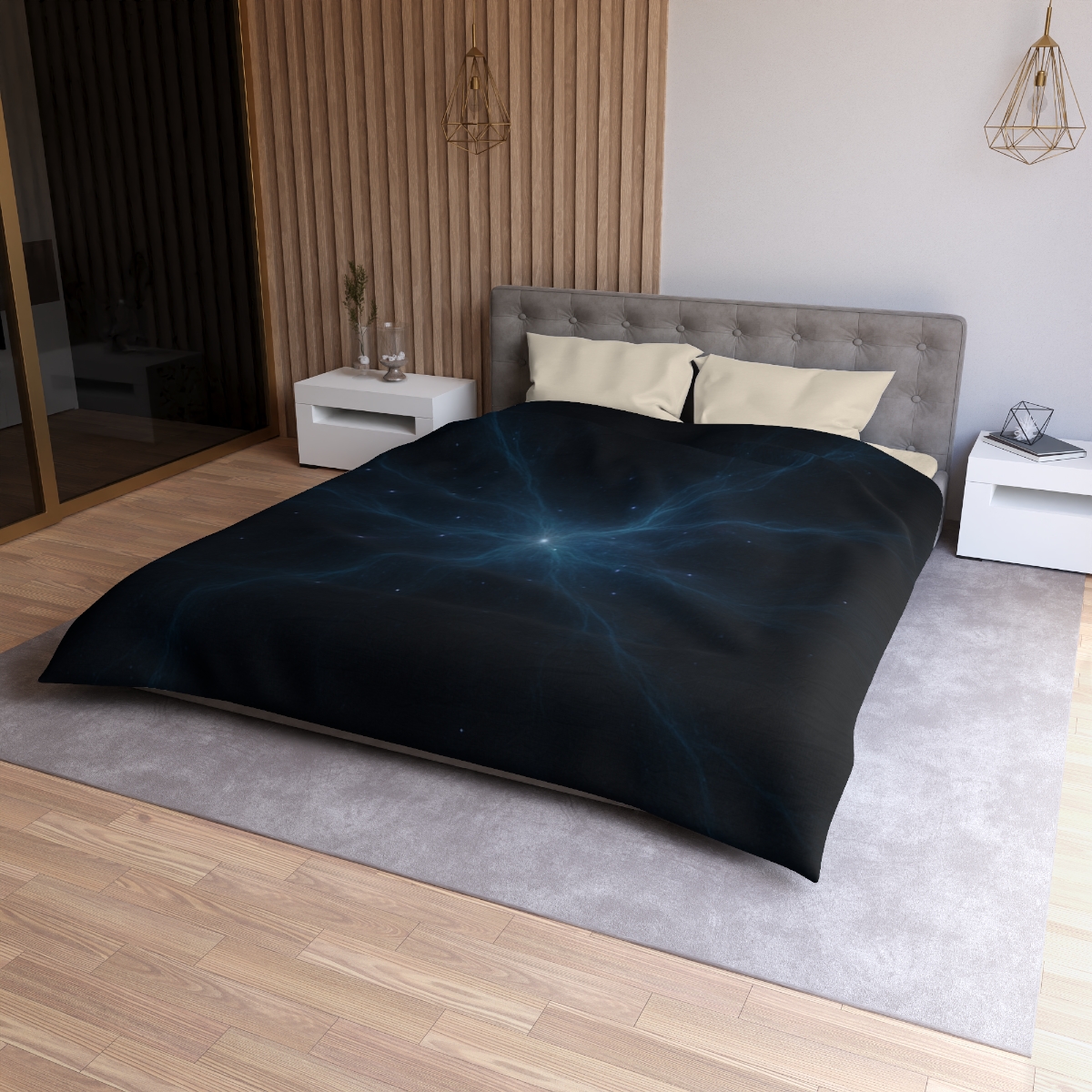 Luminescent Void Tapestry custom duvets