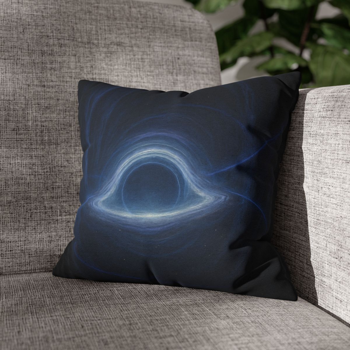 Luminous Event Horizon Veil soft cotton pillow cases