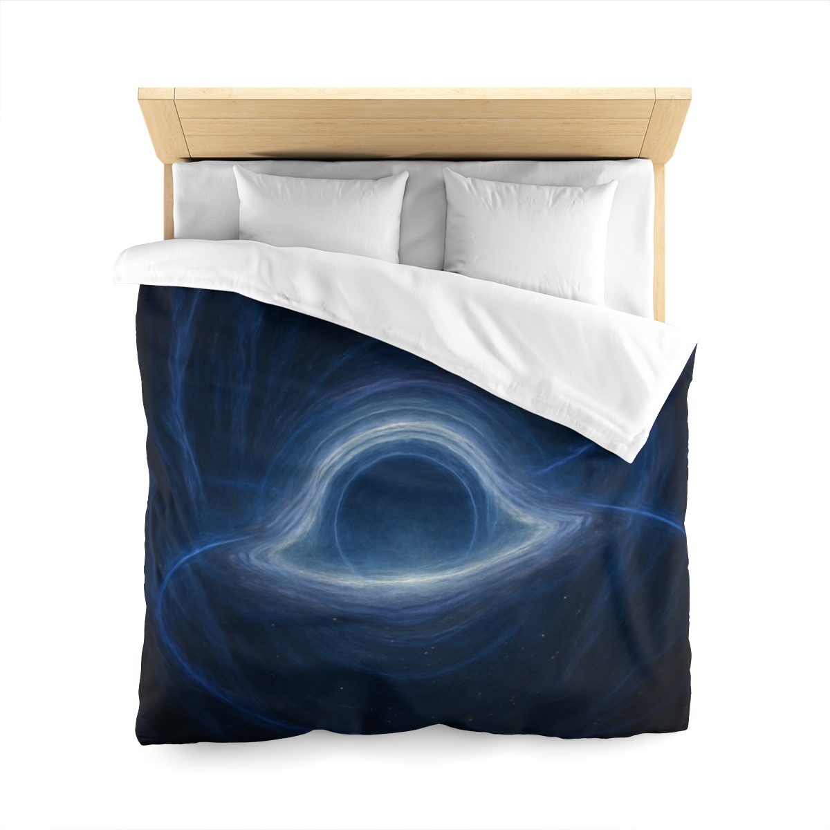 Luminous Event Horizon Veil stylish duvet covers