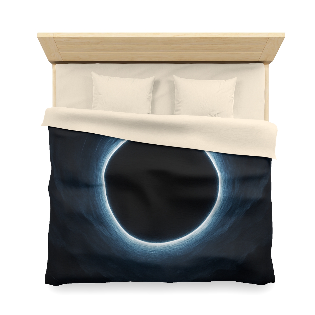 Luminous Event Horizon Veil personalized bedding duvets